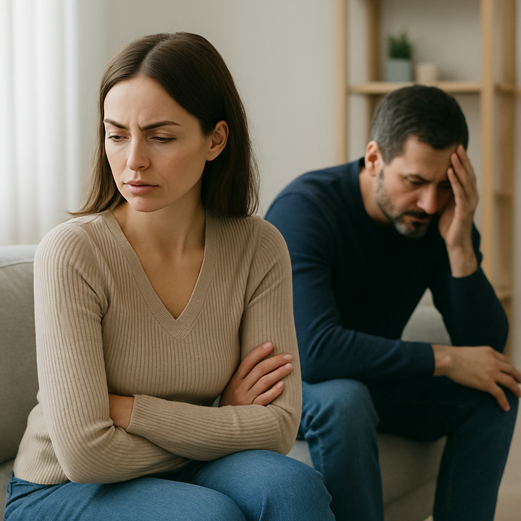 021 Frau will sich trennen